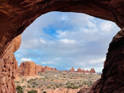 View of Arches NP