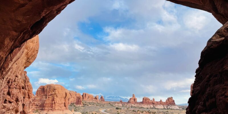 View of Arches NP