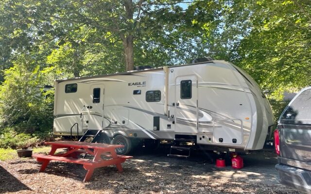 Camper set up