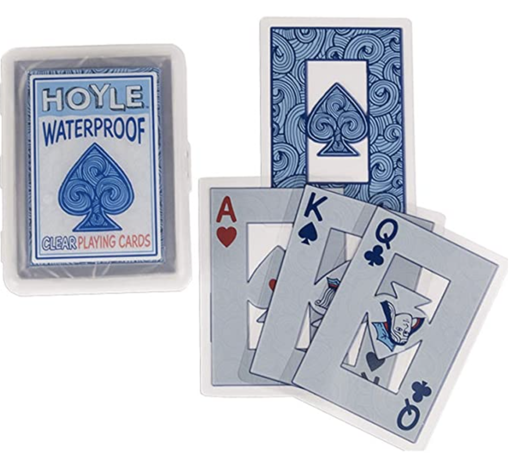 Waterproof deck of playing cards gift idea for RV owners