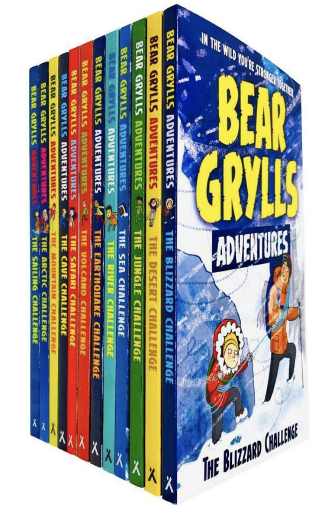 Bear Grylls book set gift idea for RV owners