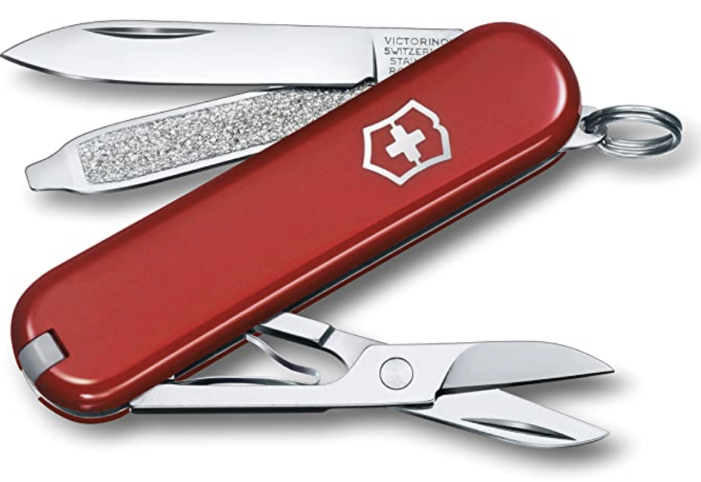 Swiss Army pocket knife gift idea for RV owners