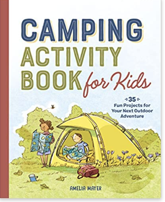 "Camping Activity Book for Kids" book gift idea for RV owners