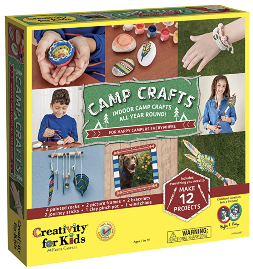 Camp craft for kids gift idea for RV owners